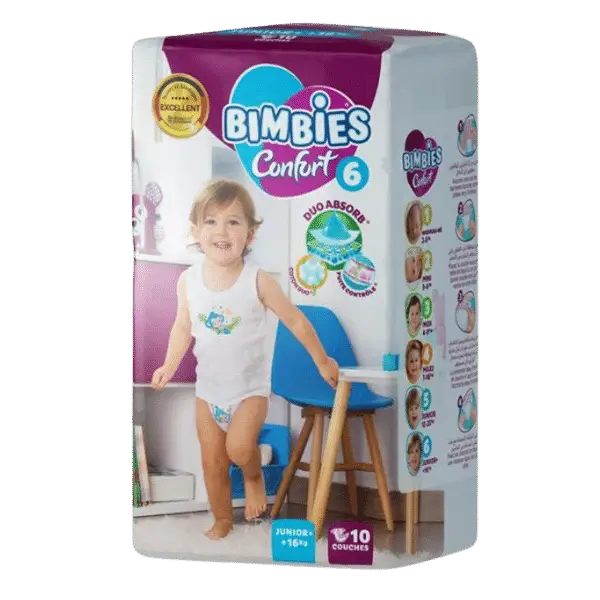 BIMBIES – N6 -10p Bimbies N 6 - 10 Couches - الصورة 1