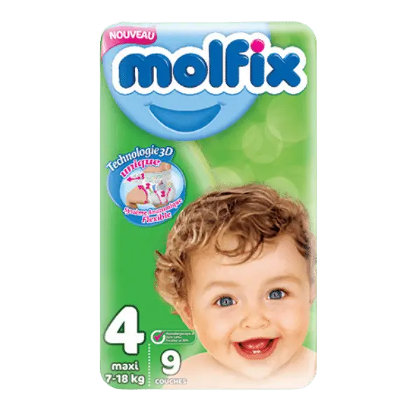 molfix N4- 9p Molfix N4 – 9 Couches - الصورة 1
